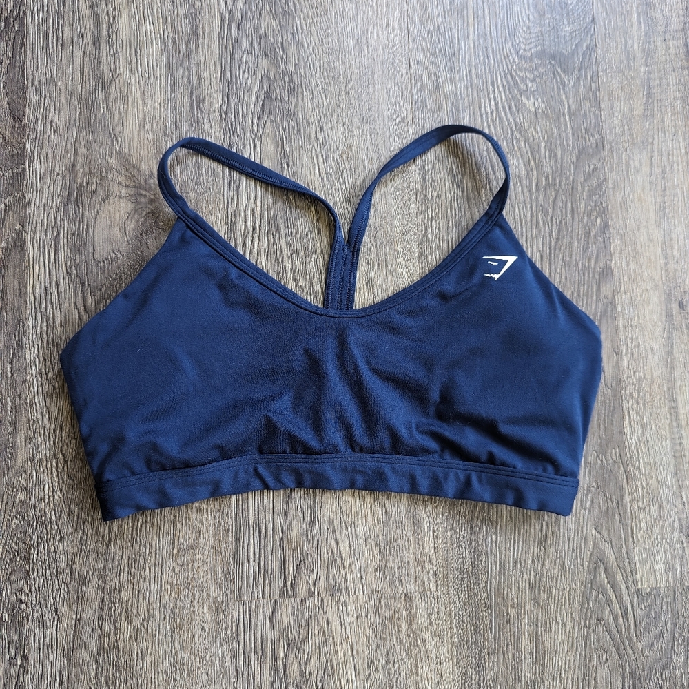 Gymshark Navy Blue Sports Bra